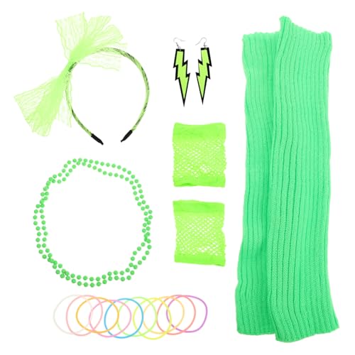 GAROZATION 1 Set Abschlussball Party Set, Fluoreszierende Leggings, Cheerleader Kostüm, Neon Kinderkleidung, Neon Leggings, Mädchen, Leuchtende Partykleidung, Neon Party Outfits, Neon GAROZATION 1 Set Abschlussball Party Set, Fluoreszierende Leggings, Cheerleader Kostüm, Neon Kinderkleidung, Neon Leggings, Mädchen, Leuchtende Partykleidung, Neon Party Outfits, Neon von GAROZATION