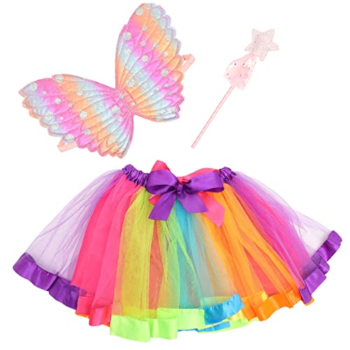 GAROZATION 1 Set Dekoration Zauberstab Dekoration Outfits Urlaub Flying Wing Kinderkostüm Kinderkostüm Mädchen Verkleiden Sich Mädchen Outfits Partykostüm Kinder Flying Wing Party Outfits von GAROZATION