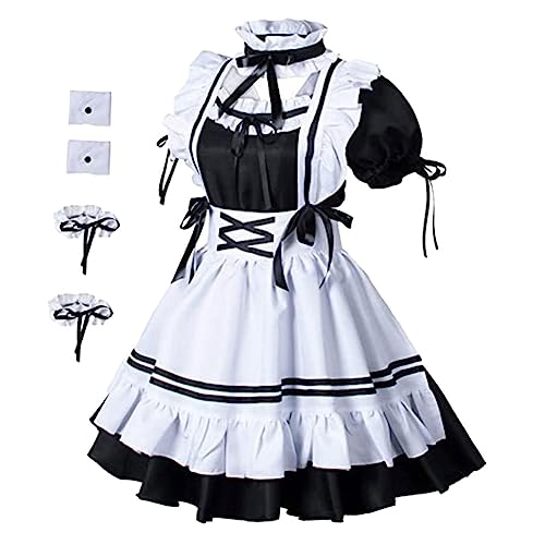 GAROZATION 1 Set Der Anzug Rolle Spielen Frau Haloween Halloween Halloween Frau Dienstmädchen Anzug von GAROZATION