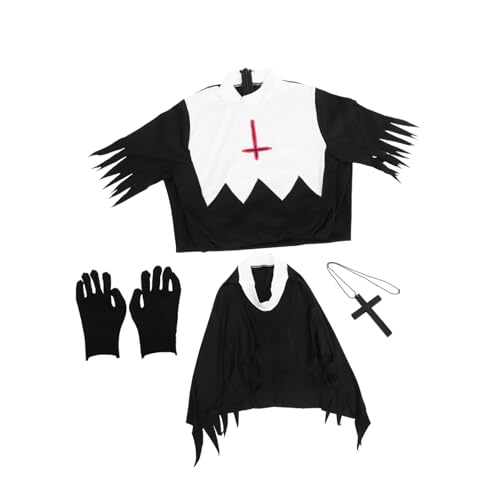 GAROZATION 1 Set Halloween Kleider, Party Cosplay Zubehör, Gruseliges Halloween Kostüm Outfit, Damen Halloween Kostüme Zur Dekoration, Damen Cosplay Requisite, Halloween Zubehör, Horror GAROZATION 1 Set Halloween Kleider, Party Cosplay Zubehör, Gruseliges Halloween Kostüm Outfit, Damen Halloween Kostüme Zur Dekoration, Damen Cosplay Requisite, Halloween Zubehör, Horror von GAROZATION