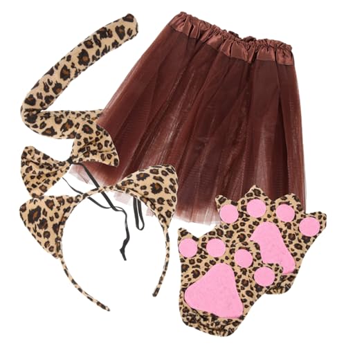 GAROZATION 1 Set Leoparden Cosplay Kostüm Für Mädchen, Cosplay Party, Requisite, Leopardenohren Stirnband Zur Dekoration, Leopardenohren Cosplay Stirnband, Leopardenkostüm Für Frauen, GAROZATION 1 Set Leoparden Cosplay Kostüm Für Mädchen, Cosplay Party, Requisite, Leopardenohren Stirnband Zur Dekoration, Leopardenohren Cosplay Stirnband, Leopardenkostüm Für Frauen, von GAROZATION