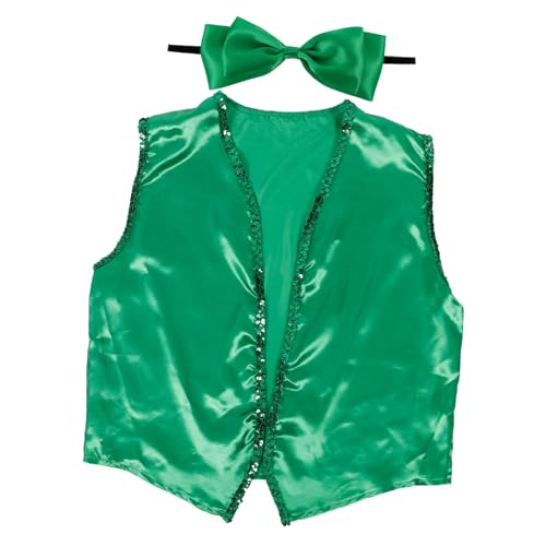 GAROZATION 1 Set Partykleidung Cosplay Weste Partyweste Dekoweste Partyweste Grüne Weste Für Herren St. Patrick‘S Day Kostüm Grüne Weste Für Party Dekoweste Cosplay Weste GAROZATION 1 Set Partykleidung Cosplay Weste Partyweste Dekoweste Partyweste Grüne Weste Für Herren St. Patrick‘S Day Kostüm Grüne Weste Für Party Dekoweste Cosplay Weste von GAROZATION