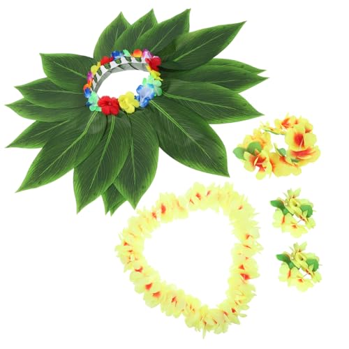 GAROZATION 1 Set Simulation Blattrock Hawaiiröcke Hula Rock Hawaii Zubehör Grüner Hawaiirock Kinder Hawaiihemd Mädchen Grüner Blattrock Hawaiiblattrock Luau Outfits GAROZATION 1 Set Simulation Blattrock Hawaiiröcke Hula Rock Hawaii Zubehör Grüner Hawaiirock Kinder Hawaiihemd Mädchen Grüner Blattrock Hawaiiblattrock Luau Outfits von GAROZATION