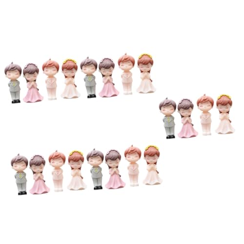 GAROZATION 10 Paar Paar Puppen Ornamente, Hochzeitstorten, Paar Dekoration, Hochzeitspaar Figur, Basteln, Braut Und Bräutigam, Kuchen Dekoration, Hochzeitspaar Statuen, Hochzeitspaar GAROZATION 10 Paar Paar Puppen Ornamente, Hochzeitstorten, Paar Dekoration, Hochzeitspaar Figur, Basteln, Braut Und Bräutigam, Kuchen Dekoration, Hochzeitspaar Statuen, Hochzeitspaar von GAROZATION