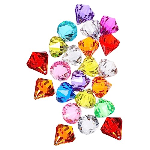 GAROZATION 100 Stück Diamant Edelstein Spielzeug, Acryl Diamant Edelstein Spielzeug, Schmuck Display, Vasenfüller, Schmuck Spielset, Schatz Spielzeug, Diamant Tauchspielzeug, Kleine GAROZATION 100 Stück Diamant Edelstein Spielzeug, Acryl Diamant Edelstein Spielzeug, Schmuck Display, Vasenfüller, Schmuck Spielset, Schatz Spielzeug, Diamant Tauchspielzeug, Kleine von GAROZATION