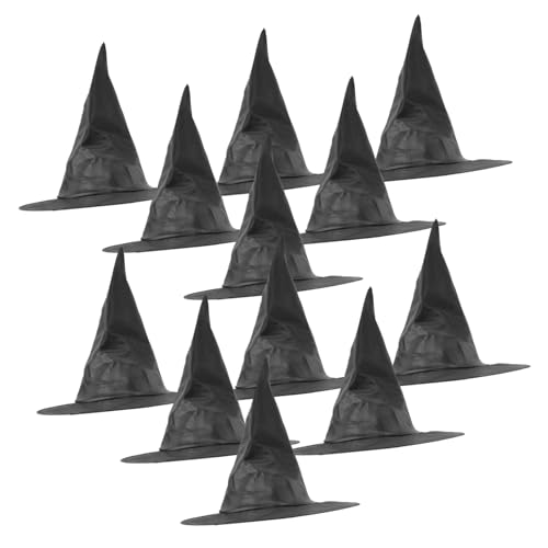 GAROZATION 12 Stück Zaubererhut Hexenhut Für Damen Hexenhüte Halloween Hexenhüte Krempe Zaubererkostüm Kopfbedeckung Für Damen Halloweenhut Hexenhut Halloween Mädchen GAROZATION 12 Stück Zaubererhut Hexenhut Für Damen Hexenhüte Halloween Hexenhüte Krempe Zaubererkostüm Kopfbedeckung Für Damen Halloweenhut Hexenhut Halloween Mädchen von GAROZATION