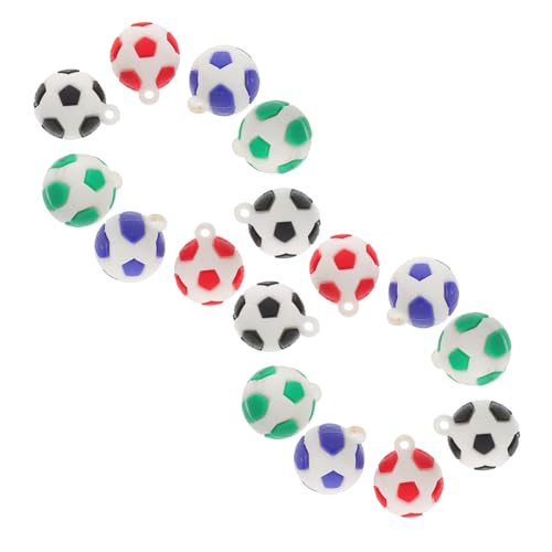 GAROZATION 16 Stück Fußball Anhänger, Fußball Bastelartikel, Fußball Geburtstags Party Gastgeschenke, Fußball Geburtstags Gastgeschenke, Fußball Party Gastgeschenke, Kleiner Fußball, Mini GAROZATION 16 Stück Fußball Anhänger, Fußball Bastelartikel, Fußball Geburtstags Party Gastgeschenke, Fußball Geburtstags Gastgeschenke, Fußball Party Gastgeschenke, Kleiner Fußball, Mini von GAROZATION