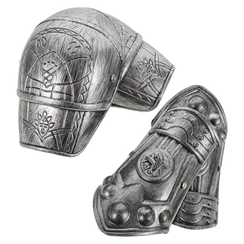 GAROZATION 1Satz Rüstungsstütze Cosplay Zubehör Römische Arm Schulterplatten für Jungen für Rollenspiele Interaktion von GAROZATION