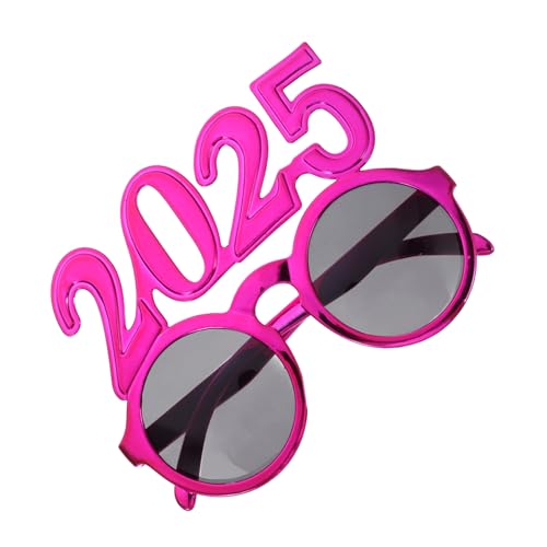 GAROZATION 2025 Party Use Brillen Party Brillen Requisiten Abschlussfeier Photo Booth Requisiten Abschlussfeier Brillen Party Supplies Lustige Brillen Silvester Brillen Silvester Party von GAROZATION