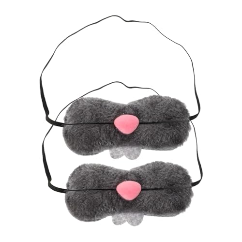 GAROZATION 2st Hasennase Requisite Osterzubehör Graue Hasenohren Hasenkostüm Nase Hasenmaske Falsches Nasenkostüm Hasennasenkostüm Hase Gesichtsmaske Hasenohren Kostüm Mäusenase Plüsch Grey GAROZATION 2st Hasennase Requisite Osterzubehör Graue Hasenohren Hasenkostüm Nase Hasenmaske Falsches Nasenkostüm Hasennasenkostüm Hase Gesichtsmaske Hasenohren Kostüm Mäusenase Plüsch Grey von GAROZATION