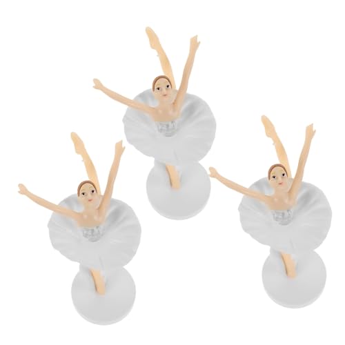 GAROZATION 3St Kuchendekoration Mädchenfigurendekorationen Tortenaufsätze für Geburtstage Ballett Tortenfigur Ballett Party Dekoration Miniatur-Mädchenfigur Schreibtischdekorationsfiguren PVC GAROZATION 3St Kuchendekoration Mädchenfigurendekorationen Tortenaufsätze für Geburtstage Ballett Tortenfigur Ballett Party Dekoration Miniatur-Mädchenfigur Schreibtischdekorationsfiguren PVC von GAROZATION