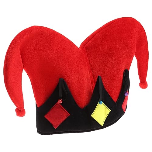 GAROZATION Clown Hut Party Cosplay Kostüm Zubehör Abgewinkelt Leistung Kappe Für Tanz GAROZATION Clown Hut Party Cosplay Kostüm Zubehör Abgewinkelt Leistung Kappe Für Tanz von GAROZATION