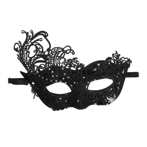 GAROZATION Damen Masquerade Maske Halbgesichts Spitze mit Elastischem Band Vielseitiges Party Karneval-accessoire für Halloween Ball Prom und Cosplay Veranstaltungen von GAROZATION