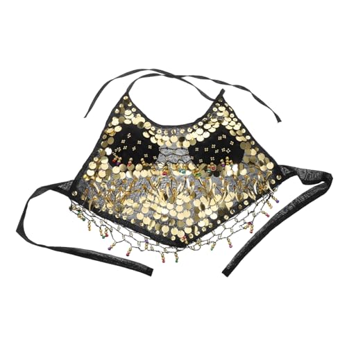 GAROZATION Damen Bauchtanz-bh-top Pailletten Ethno-tanz-outfit Bühnenauftritt Karnevalskostüme Tragen Schwarz GAROZATION Damen Bauchtanz-bh-top Pailletten Ethno-tanz-outfit Bühnenauftritt Karnevalskostüme Tragen Schwarz von GAROZATION