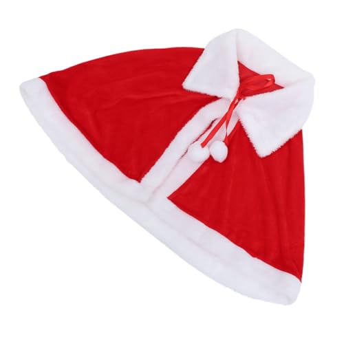 GAROZATION Stilvolles Festliches Weihnachts Schal Für Erwachsene Rotes üsch Weihnachts Poncho Langlebiges Und Elegantes Trage Accessoire Ideal Für Feiertagsfeiern Und GAROZATION Stilvolles Festliches Weihnachts Schal Für Erwachsene Rotes üsch Weihnachts Poncho Langlebiges Und Elegantes Trage Accessoire Ideal Für Feiertagsfeiern Und von GAROZATION