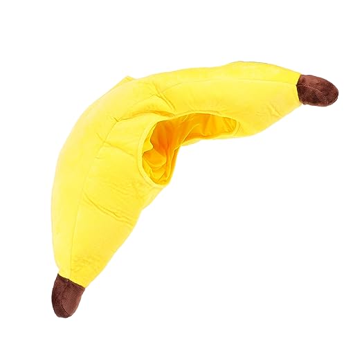 GAROZATION Entzückender Bananen Hut Für Partys Und Auftritte Witziger Kostümhut Bananenform Ideal Für Fasching Und Karneval Neuartige Dekoration Für Unvergessliche Momente von GAROZATION