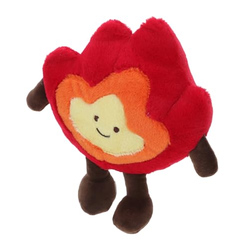 GAROZATION Flamme Plüsch Puppe Camping Spielen Lustige Gefälschte Feuer Spielzeug Weiche Lagerfeuer Puppe Zubehör Thema Cartoon Feuer Simulation Home Element Plüsch Lagerfeuer Puppe Cartoon von GAROZATION