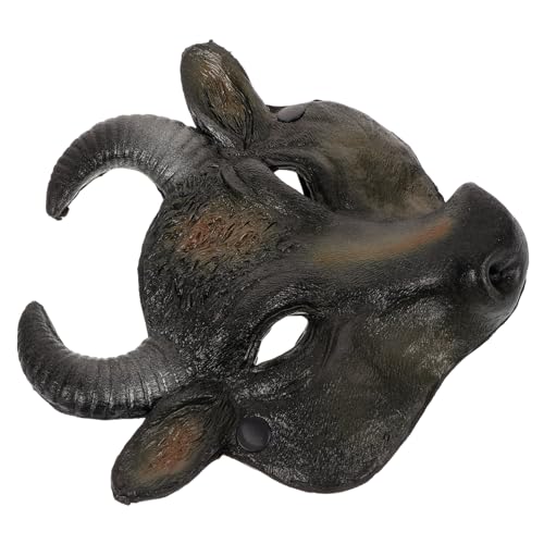 GAROZATION Halloween Büffelkopfmaske Bullenmaske Dekorative Gesichtsmaske Festival Cosplay Maske Partymaske Feiertagsmaske Abschlussballdekorationen Für Party Maske Für Party von GAROZATION