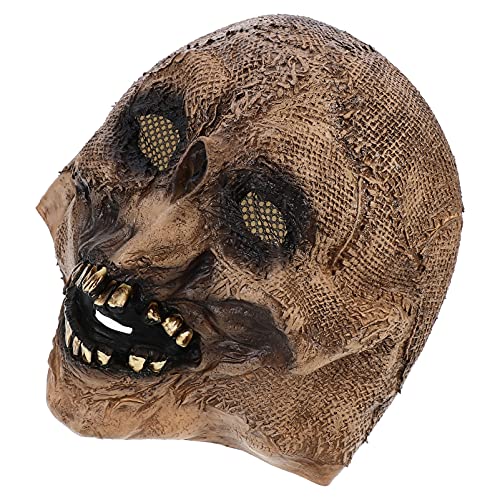 GAROZATION Halloween Horror Volle Abdeckung Vogelscheuche Kopfmaske Ghost Maske Cosplay Kostüm Requisite GAROZATION Halloween Horror Volle Abdeckung Vogelscheuche Kopfmaske Ghost Maske Cosplay Kostüm Requisite von GAROZATION