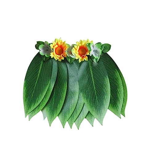 GAROZATION Hawaii Blätter Rock Set Mit 4 Teiligem Grünen Blätter Blumenkranz Für Frauen Ideale Dekoration Für Luau Partys Und Sommerfeste Inklusive Hula Rock Und Blumengürtel GAROZATION Hawaii Blätter Rock Set Mit 4 Teiligem Grünen Blätter Blumenkranz Für Frauen Ideale Dekoration Für Luau Partys Und Sommerfeste Inklusive Hula Rock Und Blumengürtel von GAROZATION