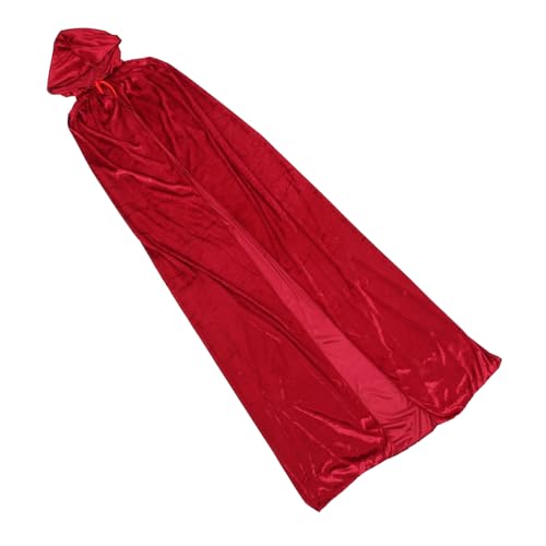GAROZATION Halloween-umhang Weißer Geisterumhang Halloween Umhang Für Hexenkostü Samtiger Vampir Cape Weinrot 17 Lang Ideales Accessoire Für Halloween Dekoration Fotoshootings GAROZATION Halloween-umhang Weißer Geisterumhang Halloween Umhang Für Hexenkostü Samtiger Vampir Cape Weinrot 17 Lang Ideales Accessoire Für Halloween Dekoration Fotoshootings von GAROZATION