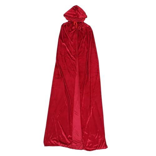 GAROZATION Hexenumhang Umhang Halloween Party Cosplay Requisite Schwarzer Umhang Halloween Foto Requisite Partyzubehör Dekorativer Halloween Umhang Halloween Umhang Requisite Halloween von GAROZATION