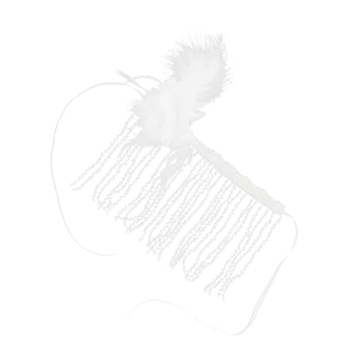 GAROZATION Maske Mit Federfransen Männer Maskerade Maske Bauchtänzerin Gesichtsschleier Maske, Kostüm, Maskerade Maskenkostüm Maske Mit Strassfransen Maskerademaske Für Männer Plastik Weiß GAROZATION Maske Mit Federfransen Männer Maskerade Maske Bauchtänzerin Gesichtsschleier Maske, Kostüm, Maskerade Maskenkostüm Maske Mit Strassfransen Maskerademaske Für Männer Plastik Weiß von GAROZATION