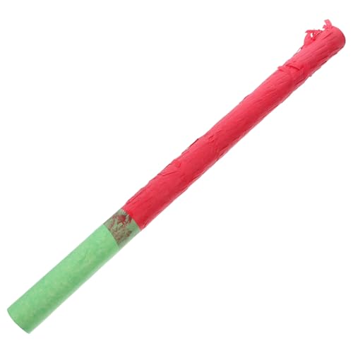 GAROZATION Piñata-Sticks dekoration geburtstagsgeschenk geburtstagsüberraschung Piñata Spiele spaß Pinata-Stick für Feiern Pinata-Partyzubehör Fiesta-Pinata-Stäbchen Papier rot von GAROZATION