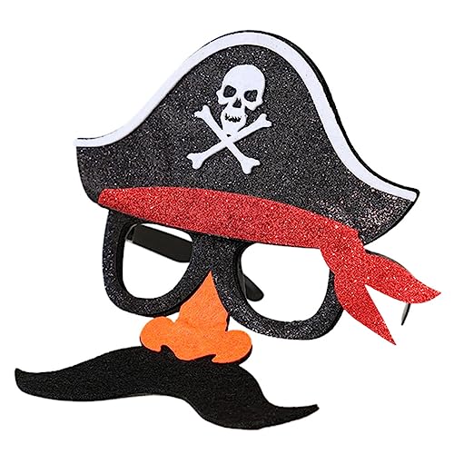 GAROZATION Realistische Piratenbrille Mit Bart Halloween-kostüm Für Erwachsene Jungen Und Mädchen GAROZATION Realistische Piratenbrille Mit Bart Halloween-kostüm Für Erwachsene Jungen Und Mädchen von GAROZATION