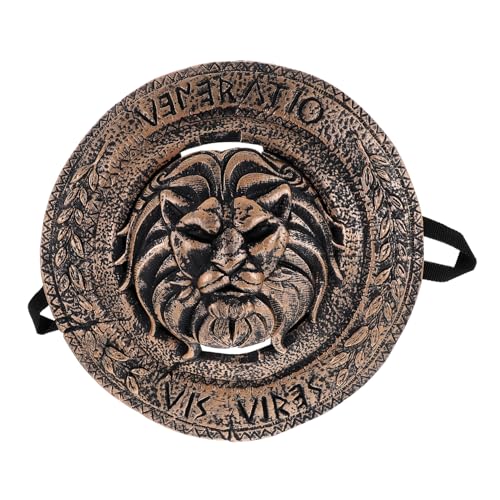 GAROZATION Ritter Partyspiel Retro Kostüm Spartanischer Kämpft Plastikschild für Gladiator Foto Schild für Festival Cosplay Spielzeuge Mittelalterlicher Krieger Requisiten Requisite Spielzeug GAROZATION Ritter Partyspiel Retro Kostüm Spartanischer Kämpft Plastikschild für Gladiator Foto Schild für Festival Cosplay Spielzeuge Mittelalterlicher Krieger Requisiten Requisite Spielzeug von GAROZATION