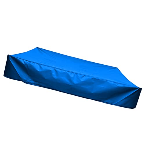 GAROZATION Sandkastenabdeckung für Faltbare wasserdichte Oxford Abdeckung Blau zum Schutz von Sand Freien für Garten und Reisen von GAROZATION