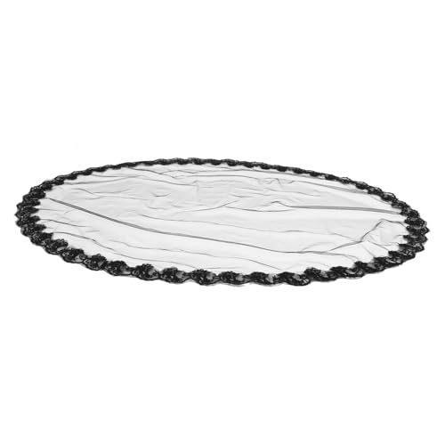 GAROZATION Schleier Für Junggesellinnenabschied, Schwarzer Schleier, Cosplay Hochzeitsschleier, Halloween Hochzeitsschleier Für Erwachsene, Braut Spitzenschleier, Haarschmuck, Halloween GAROZATION Schleier Für Junggesellinnenabschied, Schwarzer Schleier, Cosplay Hochzeitsschleier, Halloween Hochzeitsschleier Für Erwachsene, Braut Spitzenschleier, Haarschmuck, Halloween von GAROZATION