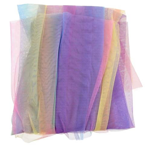 GAROZATION Tüll umhang aus Polyester Leicht und Atmungsaktiv Süßer Cape mit Einzigartigem Design für Mädchen Vielseitig Einsetzbar für Kostümpartys Cosplay und Fotoshootings Altersgerechte von GAROZATION