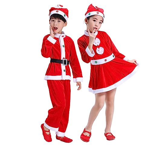 GAROZATION Weihnachtliches Cosplay Kostüm Für Mädchen Weihnachtsrock Größe Festliche Party Verkleidung Für Unvergessliche Feiertage Und Festliche Anlässe GAROZATION Weihnachtliches Cosplay Kostüm Für Mädchen Weihnachtsrock Größe Festliche Party Verkleidung Für Unvergessliche Feiertage Und Festliche Anlässe von GAROZATION