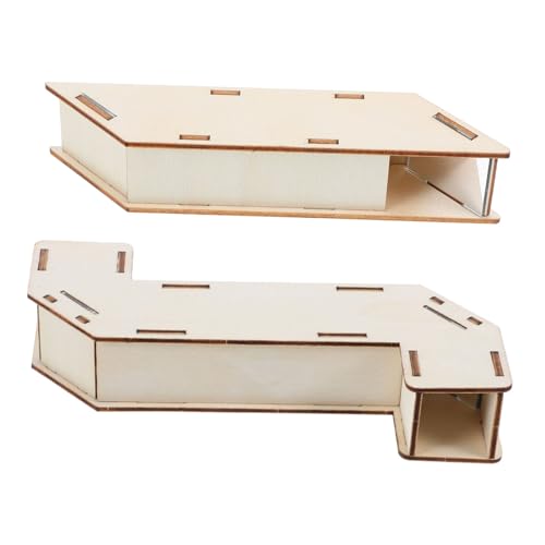 2Sätze Holz Bastelset für DIY Experimentierkasten für Naturwissenschaftliche Bildung Sicheres und Kreatives Lernspielzeug für Schule Zuhause und Outdoor Aktivitäten 2Sätze Holz Bastelset für DIY Experimentierkasten für Naturwissenschaftliche Bildung Sicheres und Kreatives Lernspielzeug für Schule Zuhause und Outdoor Aktivitäten von GARVALON