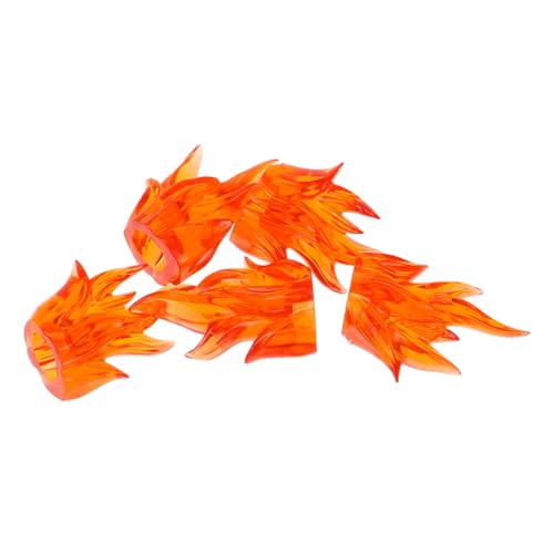 5Stücke Flammenmarker für Actionfiguren Pädagogische Bausteine für Kreative Feuereffekte Zubehör für Halloween Dekoration Fördert die Fantasie 5Stücke Flammenmarker für Actionfiguren Pädagogische Bausteine für Kreative Feuereffekte Zubehör für Halloween Dekoration Fördert die Fantasie von GARVALON