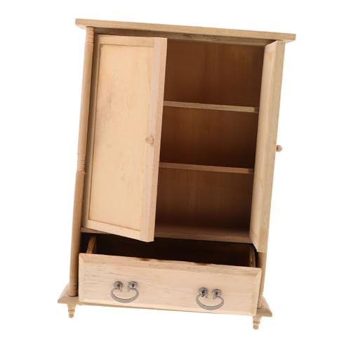 DIY Möbel Unbemalt Vielseitig für Kreative Szenen für Sammler und Bastler Beige von GARVALON