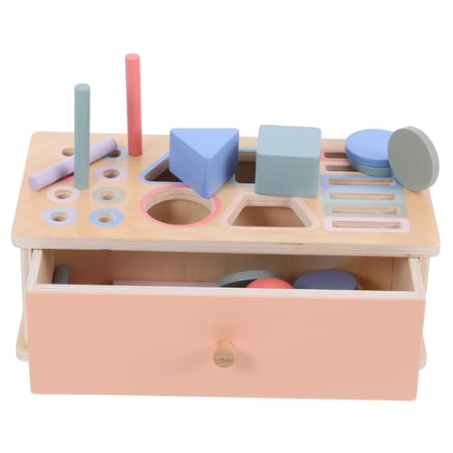 GARVALON 1 Satz Bausteine der Früherziehung Kinderpädagogische Spielzeuge zum Sortieren von Farben Montessori Sortierspielzeug Shape-Matching-Spiel Kindergartenspielzeug hölzern GARVALON 1 Satz Bausteine der Früherziehung Kinderpädagogische Spielzeuge zum Sortieren von Farben Montessori Sortierspielzeug Shape-Matching-Spiel Kindergartenspielzeug hölzern von GARVALON