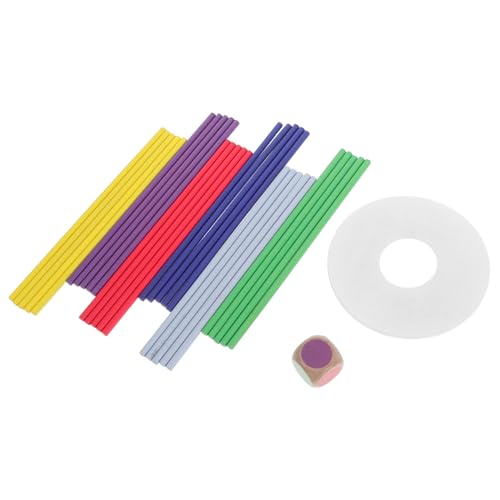 GARVALON 1 Satz Holz Balance Stäbe Spielerisches Lernspielzeug zur Verbesserung der Hand Auge Koordination und Farberkennung für Reisen Partys GARVALON 1 Satz Holz Balance Stäbe Spielerisches Lernspielzeug zur Verbesserung der Hand Auge Koordination und Farberkennung für Reisen Partys von GARVALON