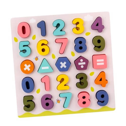 GARVALON 1 Satz Kinderspielzeug aus Digitalen Bausteinen Pädagogisches Inlay für Formen und Farbenkognition für Kleine Hände Fördert Hand Augen Koordination und Problemlösungsfähigkeiten GARVALON 1 Satz Kinderspielzeug aus Digitalen Bausteinen Pädagogisches Inlay für Formen und Farbenkognition für Kleine Hände Fördert Hand Augen Koordination und Problemlösungsfähigkeiten von GARVALON