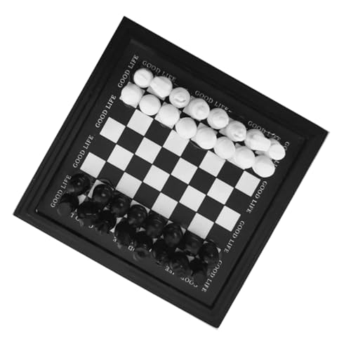 GARVALON 48 Mm Miniatur-schachbrettspiel Für Puppenhaus Set Für Sammler-enthusiasten von GARVALON