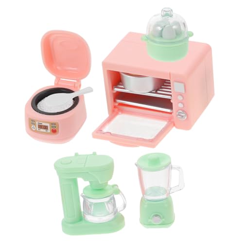 GARVALON Mini Küchengeräte Spielzeug Küchengeräte Set Für Puppenhaus 1 Set Aus Mikrolandschaft Modellen Mixer Reiskocher Und Ofen Zubehör Für Puppenhaus Dekoration GARVALON Mini Küchengeräte Spielzeug Küchengeräte Set Für Puppenhaus 1 Set Aus Mikrolandschaft Modellen Mixer Reiskocher Und Ofen Zubehör Für Puppenhaus Dekoration von GARVALON