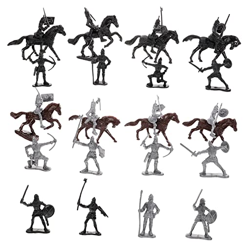 GARVALON 1 Set Kavalleriepferd Modell Soldat Actionfiguren Spielzeug Mittelalterliche Ritterfiguren Kleine Plastikritterfigur Ritter Spielzeugsoldaten Spielzeugritterfigur Soldatenfigur GARVALON 1 Set Kavalleriepferd Modell Soldat Actionfiguren Spielzeug Mittelalterliche Ritterfiguren Kleine Plastikritterfigur Ritter Spielzeugsoldaten Spielzeugritterfigur Soldatenfigur von GARVALON