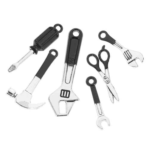 GARVALON 1 Set Mini Hammerschlüssel Zubehör Mini Miniaturen Mini Spielzeug Mini Miniatur Spielzeug Mini Mini Werkzeuge Mini Miniatur Werkzeuge Mini Werkzeug Ornamente Mini Zeug GARVALON 1 Set Mini Hammerschlüssel Zubehör Mini Miniaturen Mini Spielzeug Mini Miniatur Spielzeug Mini Mini Werkzeuge Mini Miniatur Werkzeuge Mini Werkzeug Ornamente Mini Zeug von GARVALON