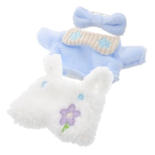 GARVALON 1 Set Spielzeugpuppenkleidung Für Tierspielkleidung Enthusiasten Umfassen Puppen Und Puppenhodien Für DIY Plüschpuppe Und Weihnachtspuppenkleidung Fans von GARVALON
