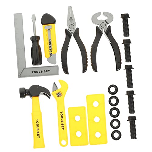 GARVALON 1 Set Werkzeugkasten Spielzeug, Kinderspielzeug, Werkzeuge, Technisches Lernspielzeug, Kinderspielzeug, Hammer, Interessantes Kinderspielzeug, Kleinkind Aktivitätsspielzeug, GARVALON 1 Set Werkzeugkasten Spielzeug, Kinderspielzeug, Werkzeuge, Technisches Lernspielzeug, Kinderspielzeug, Hammer, Interessantes Kinderspielzeug, Kleinkind Aktivitätsspielzeug, von GARVALON