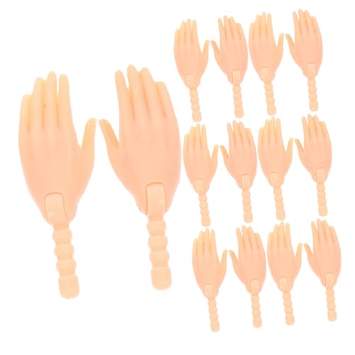 GARVALON 10 Paar Puppengelenkzubehör, Puppenhände, Winziges Zeug, Mini Puppenzubehör, Puppenherstellungsbedarf, Miniaturspielzeug, Künstliche Hände, Minihände, Kleine Hände, Kleine Hände, GARVALON 10 Paar Puppengelenkzubehör, Puppenhände, Winziges Zeug, Mini Puppenzubehör, Puppenherstellungsbedarf, Miniaturspielzeug, Künstliche Hände, Minihände, Kleine Hände, Kleine Hände, von GARVALON
