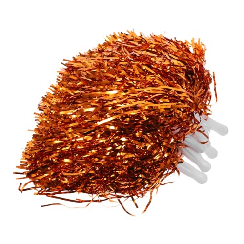 GARVALON 10 Stück Lala Flower Ball Pom Poms Tragbare Cheerleader Requisiten Performance Requisiten Cheering Squad Supplies Cheering Pompons Cheer Pompom Requisiten Wiederverwendbare von GARVALON