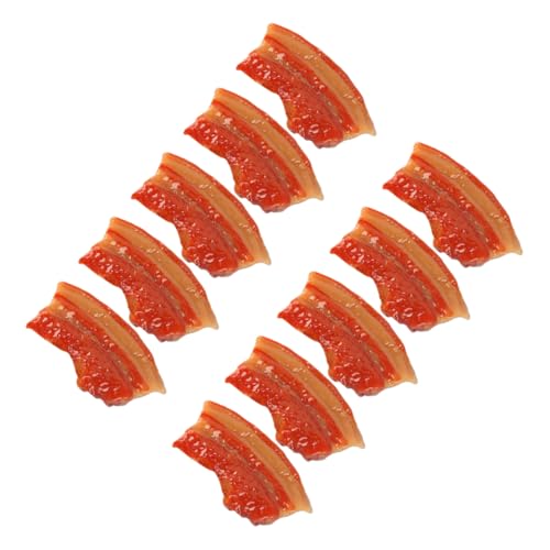 GARVALON 10 Stück Realistische Fleischdekoration Imitation Schweinebauch für Fotografie Restaurants und Küchen Lebensnahe Kunstfleisch Requisiten für Hot Pot und Spielzeugverwendung GARVALON 10 Stück Realistische Fleischdekoration Imitation Schweinebauch für Fotografie Restaurants und Küchen Lebensnahe Kunstfleisch Requisiten für Hot Pot und Spielzeugverwendung von GARVALON