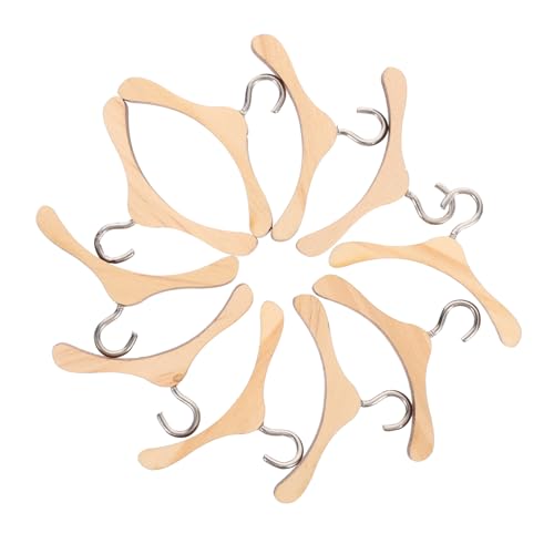 GARVALON Puppen-kleiderbügel 10er-Set Mini-kleiderbügel Aus Holz für Puppenkleidung Puppen-kleiderbügel Aus Holz 4 5 cm für Puppensammlungen Von Jungen und Mädchen GARVALON Puppen-kleiderbügel 10er-Set Mini-kleiderbügel Aus Holz für Puppenkleidung Puppen-kleiderbügel Aus Holz 4 5 cm für Puppensammlungen Von Jungen und Mädchen von GARVALON